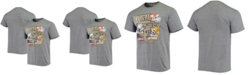 The Victory Men's Heathered Gray Clemson Tigers Vs. LSU Tigers 2020 College Football Playoff National Championship Game T-shirt